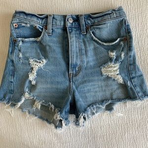 Cutoff Jean Shorts